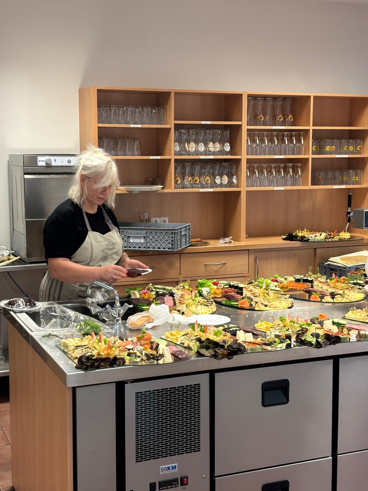 Anzhelika in der Küche